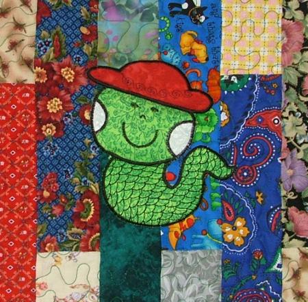 Kids' Scrap Quilt with Appliqué image 8