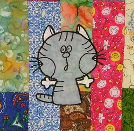 Kids' Scrap Quilt with Appliqué image 7