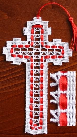 FSL Crochet Cross Bookmark Set image 2