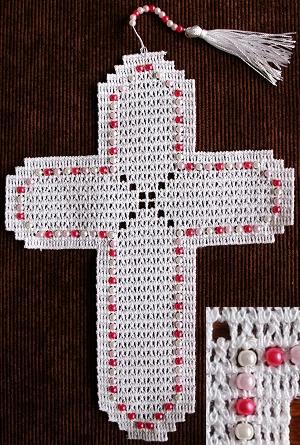 FSL Crochet Cross Bookmark Set image 6