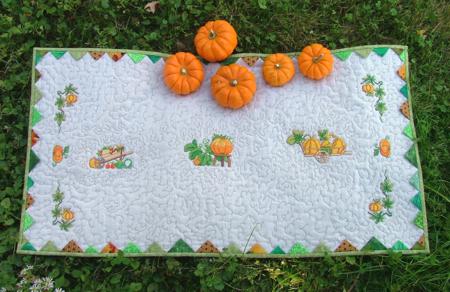Country Style Pumpkin Table Runner image 1