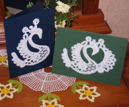 FSL Battenberg Lace Motifs for Greeting Cards and Scrapbooking image 6