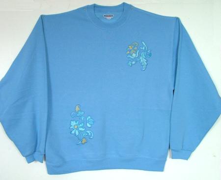 Sweatshirt with Applique Embroidery image 9