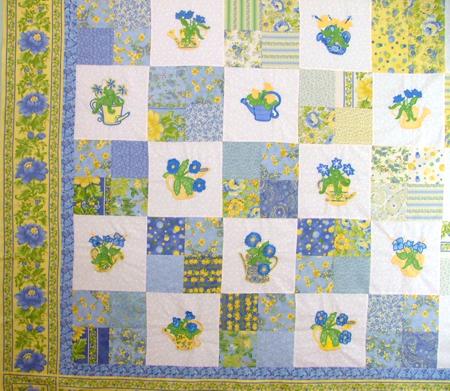 Watering Cans Bed Quilt image 15