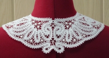 FSL Battenberg Lace Collar image 3