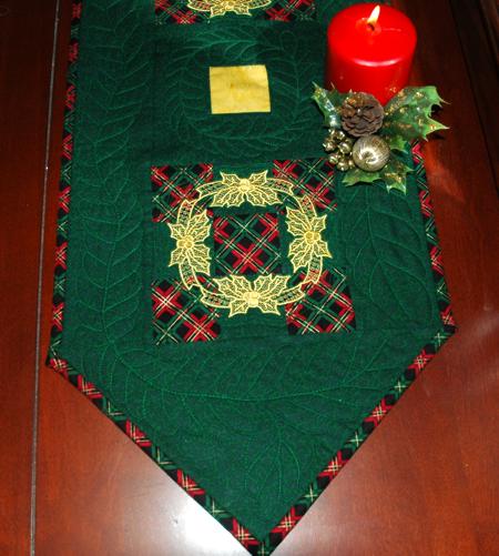 Christmas Table Runner with Embroidery image 8