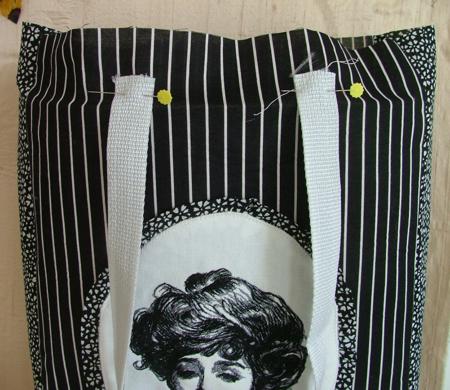 Gibson Girl Vintage Tote Bag image 9