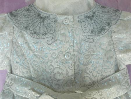 FSL Battenberg Lace Collar for a Girl image 7
