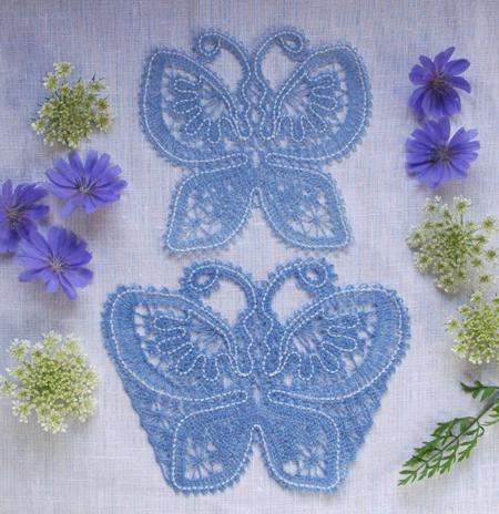 FSL Battenberg Butterfly Lace Set image 1