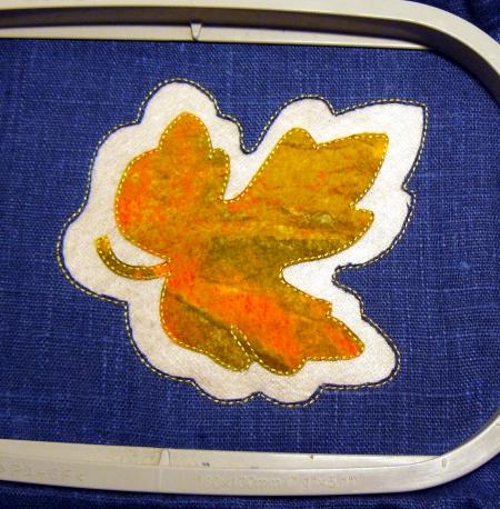 Cutwork Applique Leaf Set image 6