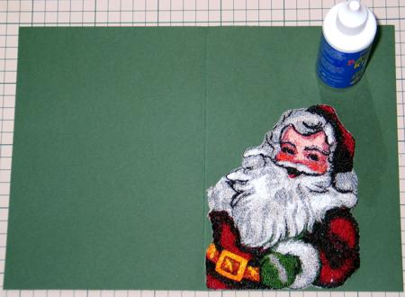 Christmas Greeting Card with Santa image 3
