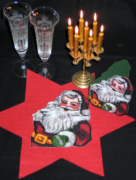 Christmas Greeting Card with Santa image 6