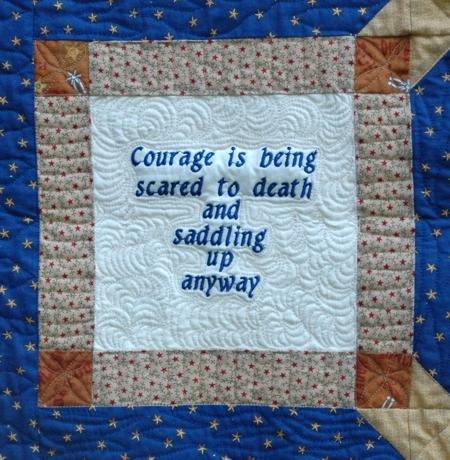 "Stay in the Saddle" Quilt image 11