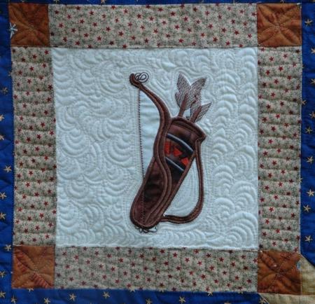 "Stay in the Saddle" Quilt image 16