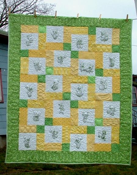 Baby Animals Children Quilt image 1