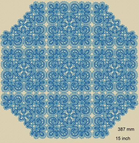 Battenberg Lace Table Runner image 8