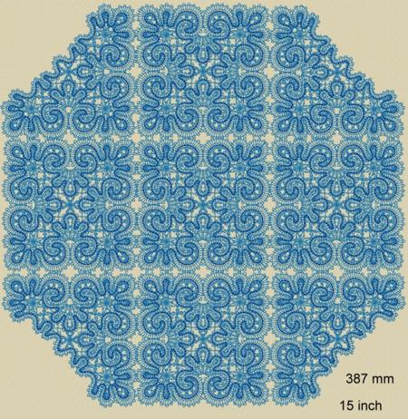 Battenberg Lace Table Runner image 8