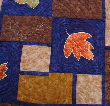 Autumn Leaf Bed Quilt image 13