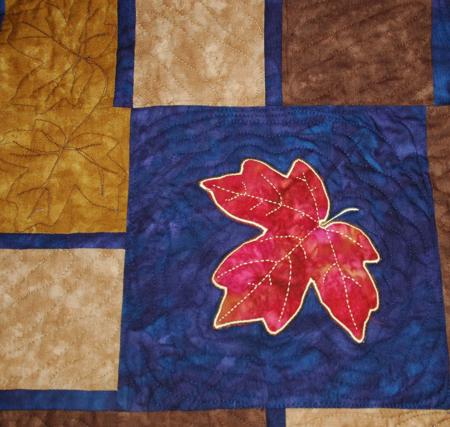 Autumn Leaf Bed Quilt image 16