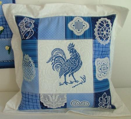 Quilted Pillows with Embroidery image 4