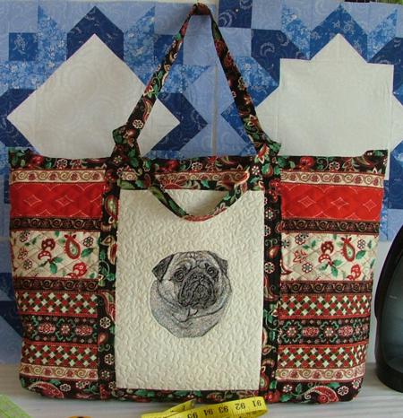 Large Tote Bag for a Quilter image 8