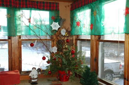 Snowflake Organza Curtains image 1