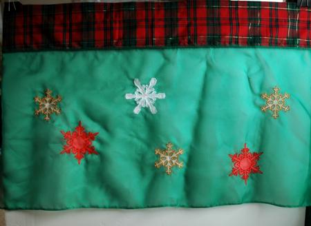 Snowflake Organza Curtains image 3