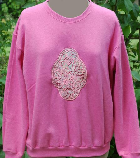 Sweat-Shirts Decorated with Cutwork Designs image 9