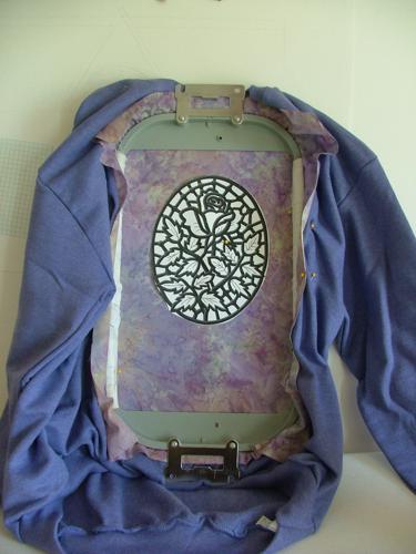 Sweat-Shirts Decorated with Cutwork Designs image 3