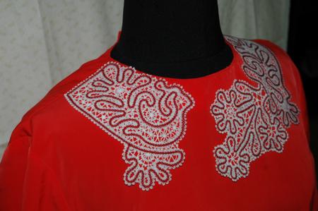 FSL Battenberg Offset Neckline Lace image 2