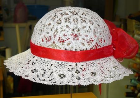 FSL Battenberg Lace Summer Hat image 5