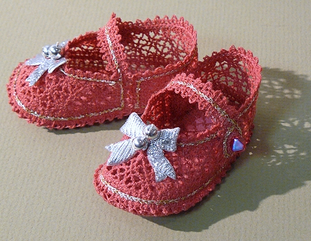 FSL Battenberg Lace Mary Jane Shoes for American Girl Doll image 6