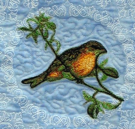 Woodland Warbler Wall Hanging image 3