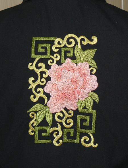 Blouse Makeover with Peony Embroidery image 6