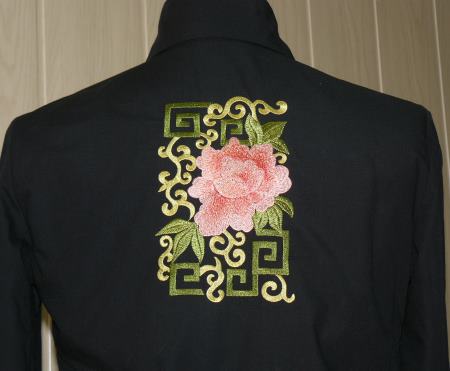 Blouse Makeover with Peony Embroidery image 2