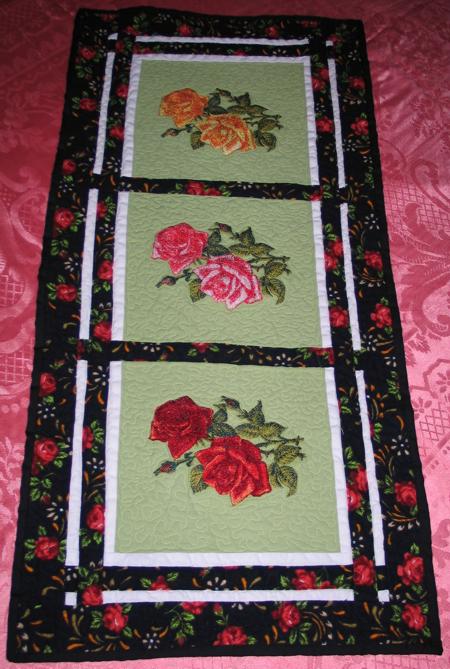 Rose Tablerunner image 1