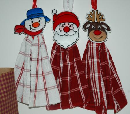 Christmas Towel Hangers image 1