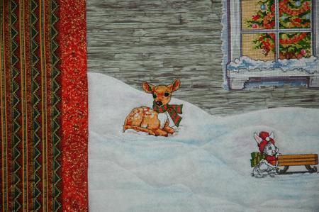 Christmas Window Wall Quilt image 19