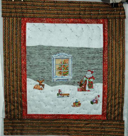 Christmas Window Wall Quilt image 10
