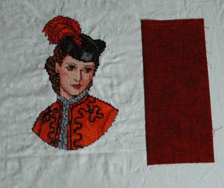 "Crazy" Pillows with Victorian Ladies Embroidery image 3
