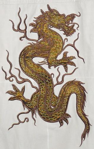 Oriental Dragon Applique image 3