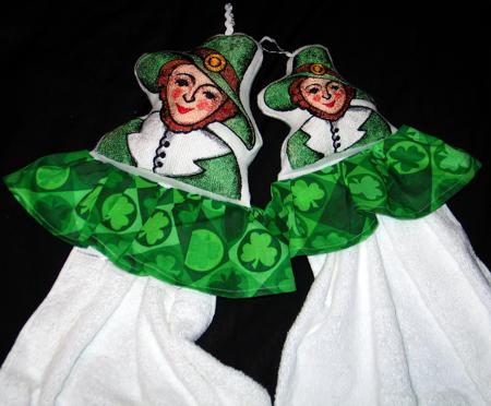 Leprechaun Towel Topper image 13