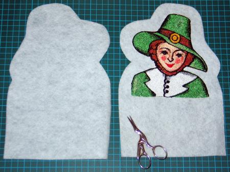 Leprechaun Towel Topper image 3