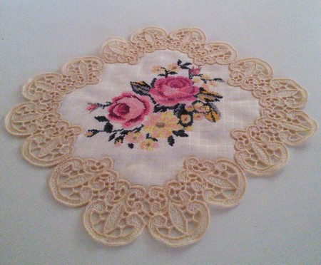 Advanced Embroidery Designs - Rose Bouquet